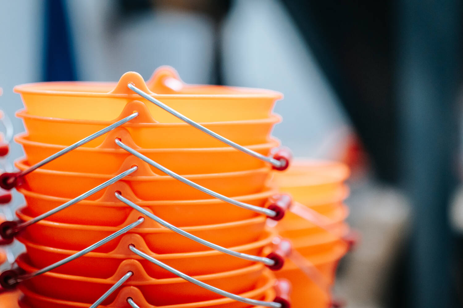 Seau de chantier de fabrication française