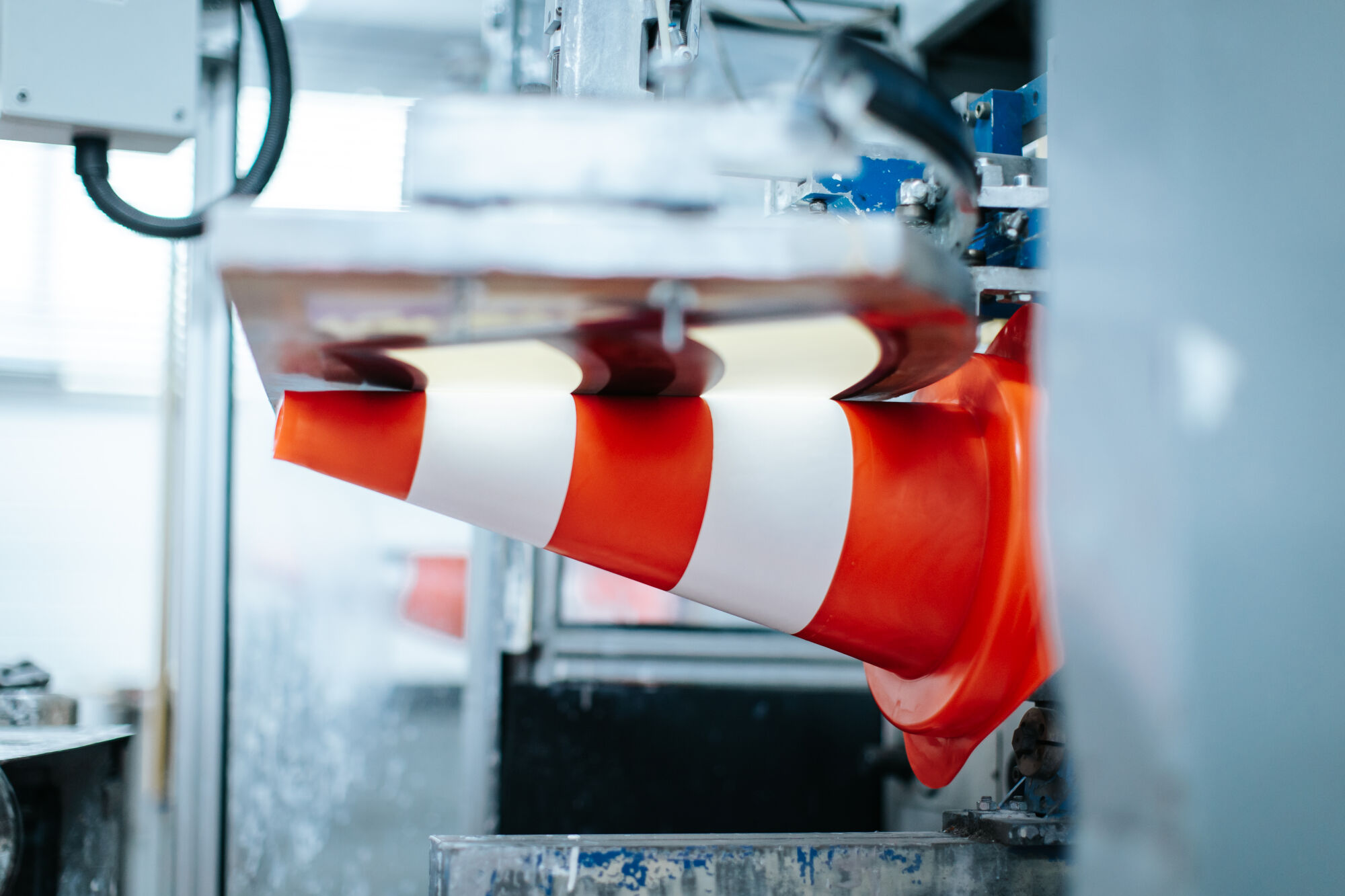 Leader européen de la fabrication de cônes de signalisation