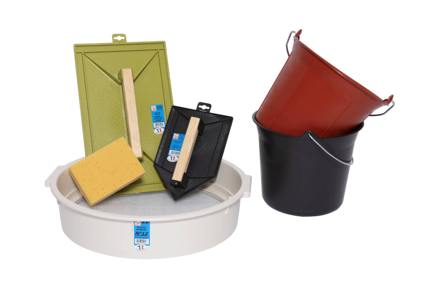 Fabrication de seaux, taloches et semis pour le secteur du BTP