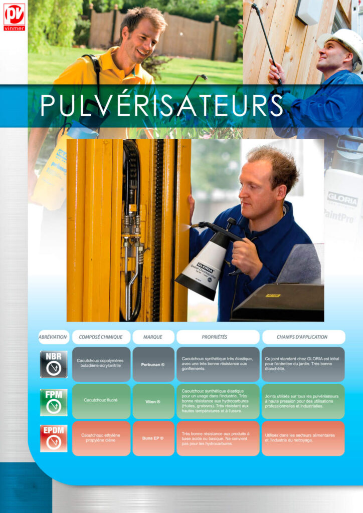Catalogue pulvérisateurs